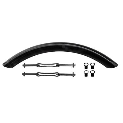 Ortlieb - Quick Rack Mudguard 72mm - Black - F78109