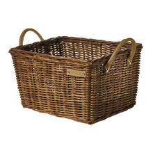 Basil Portland Classic Wicker Front Basket