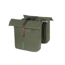Basil City Double Pannier Bag MIK 28-32L - Moss Green