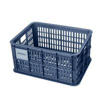 Basil Bicycle Crate 17.5L Bluestone Recycled