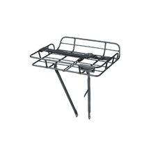 Basil Portland Front Carrier - Matt Black
