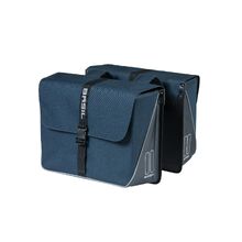 Basil Forte Double Pannier 35L - Navy Blue/Black