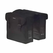 Basil Mara Double Pannier Bag 26L - Black