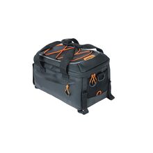 Basil Miles Trunkbag Tarpaulin 7L - Black/Orange