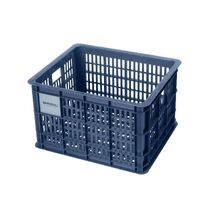 Basil Bicycle Crate Recycled 29.5L - Bluestone