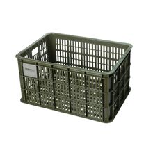 Basil Bicycle Crate Recycled 40L - Moss Green