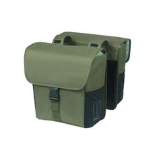 Basil Go Double Pannier Bags 32L - Dark Green