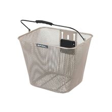 Basil Bilbao Front Basket KF - Nude Metallic