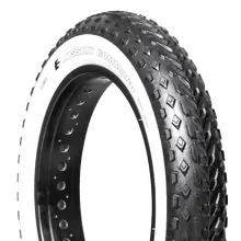 Veetire Mission Command White Wall 20 x 4.0 Tyre