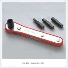 Minoura Mini Hex Ratchet Set RW456