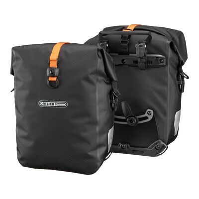 Ortlieb Gravel-Pack Black Matt - F9982 - PAIR!