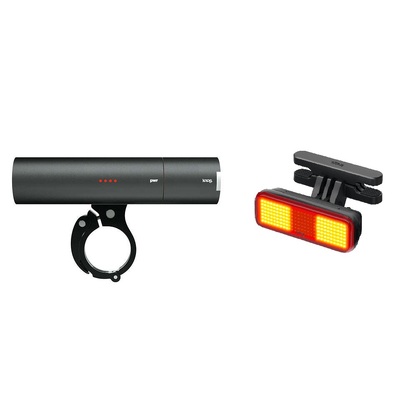 Knog PWR 700 Front + Link Saddle Rear Light COMBO